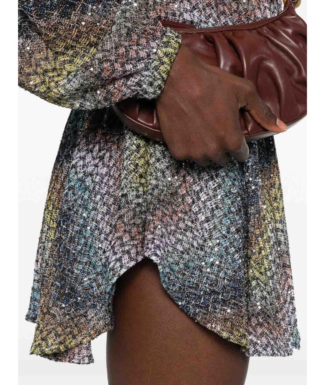 MISSONI Мульти вискозное повседневное платье, фото 5
