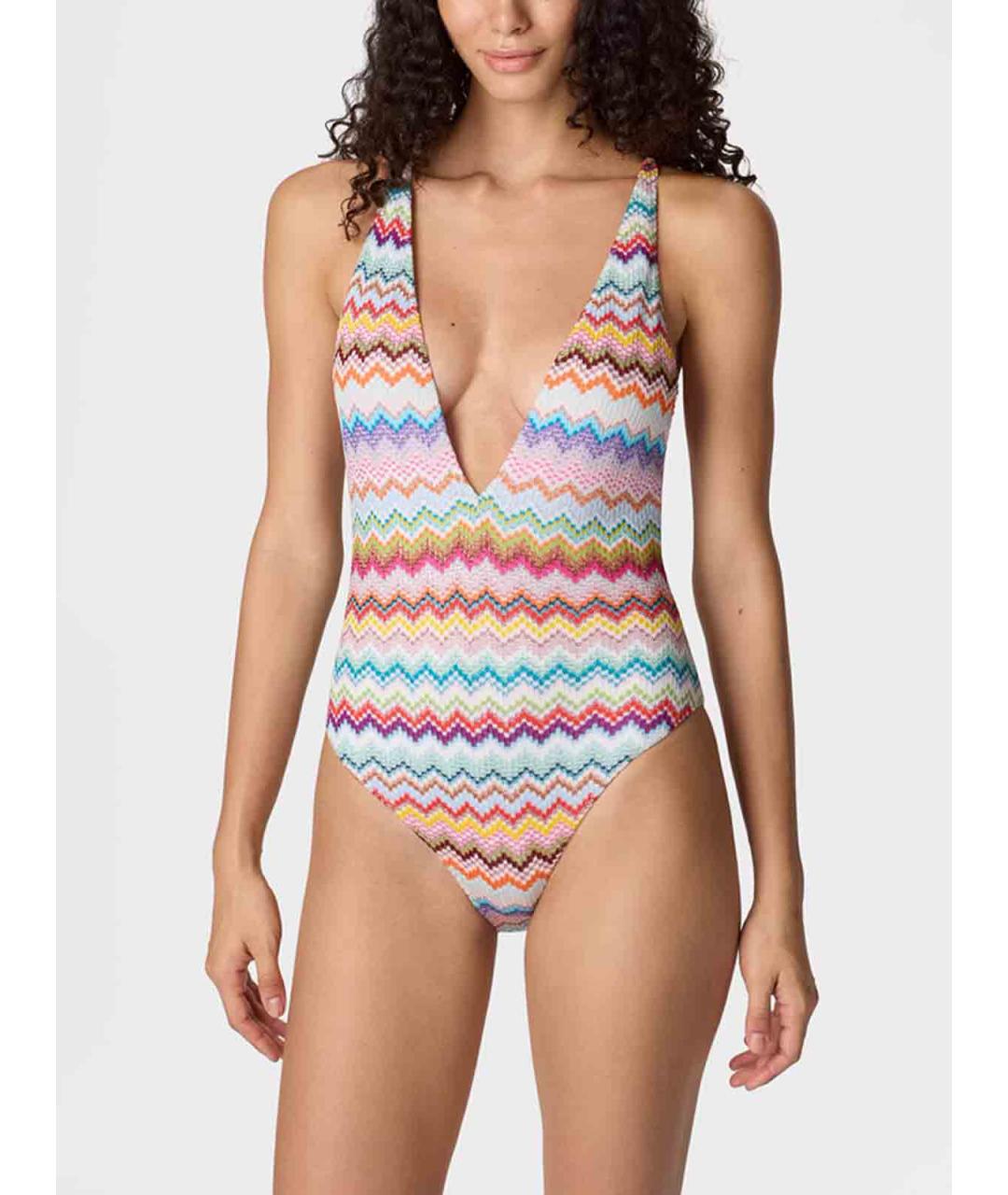 MISSONI Мульти вискозный купальник, фото 4