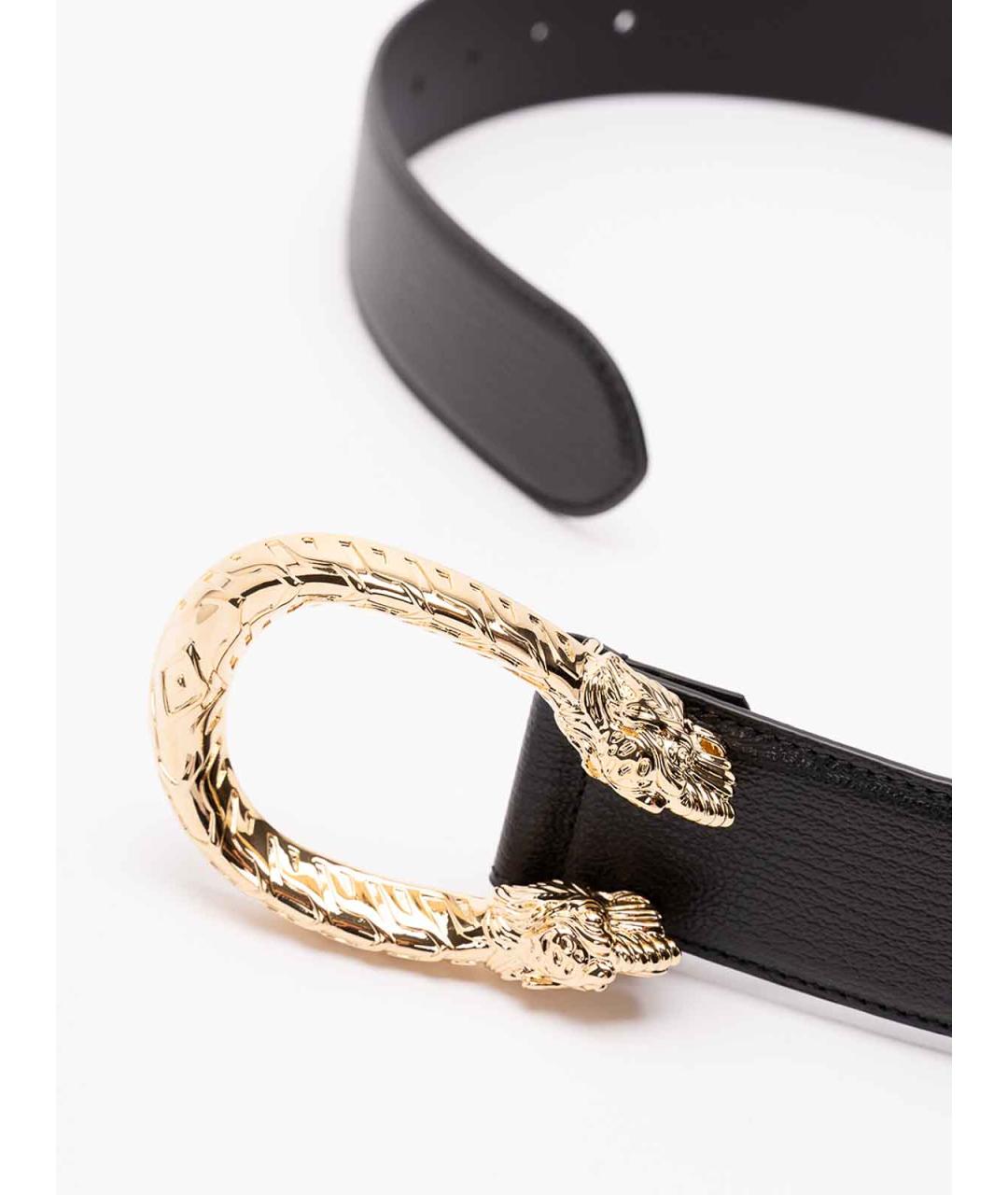 GUCCI Черный кожаный ремень, фото 2