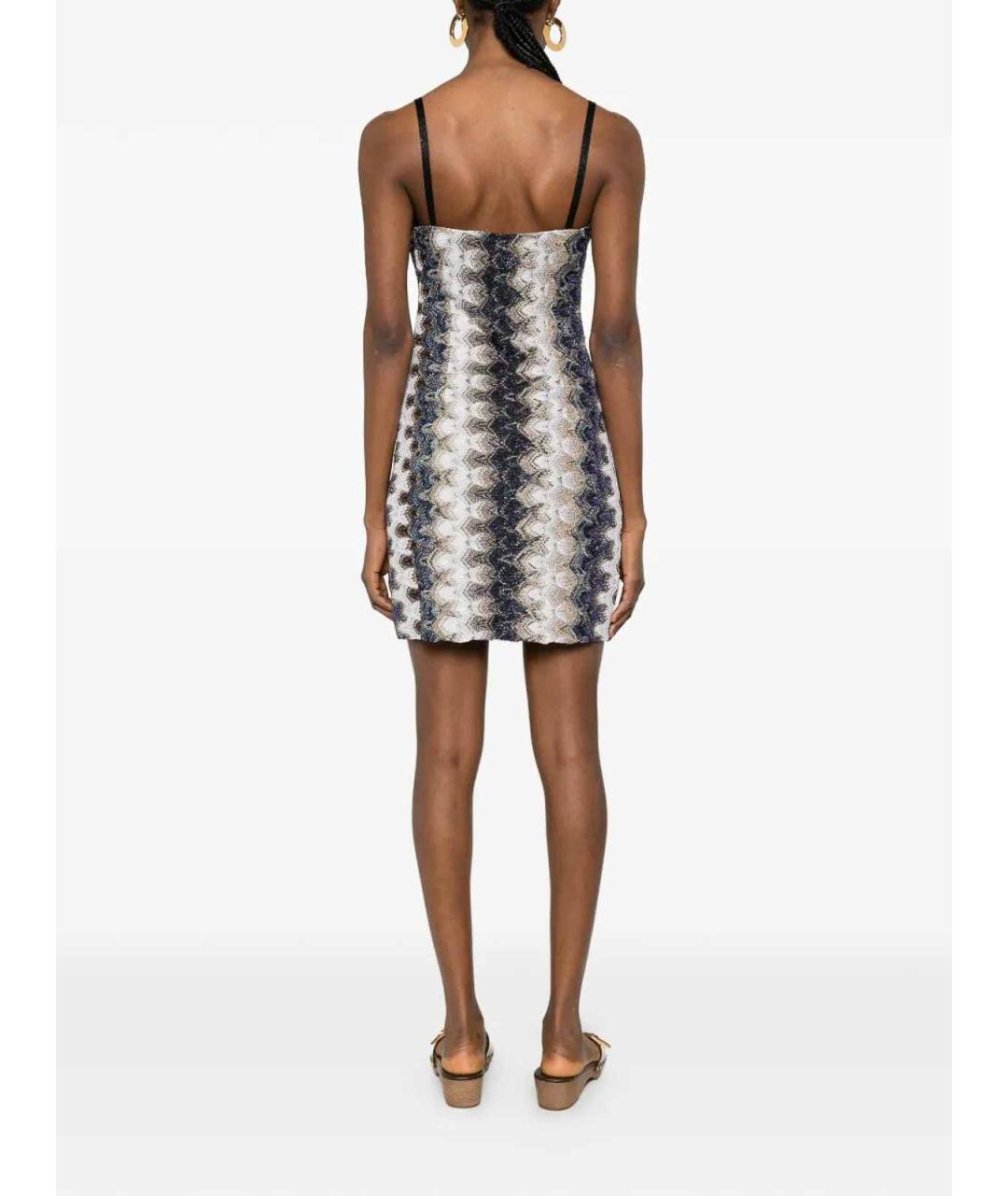 MISSONI Мульти вискозное повседневное платье, фото 5