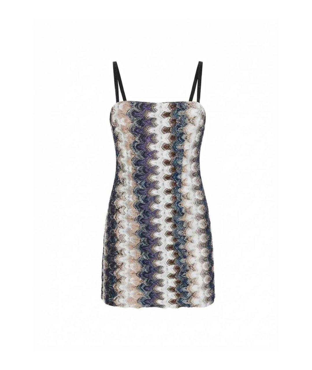 MISSONI Мульти вискозное повседневное платье, фото 1