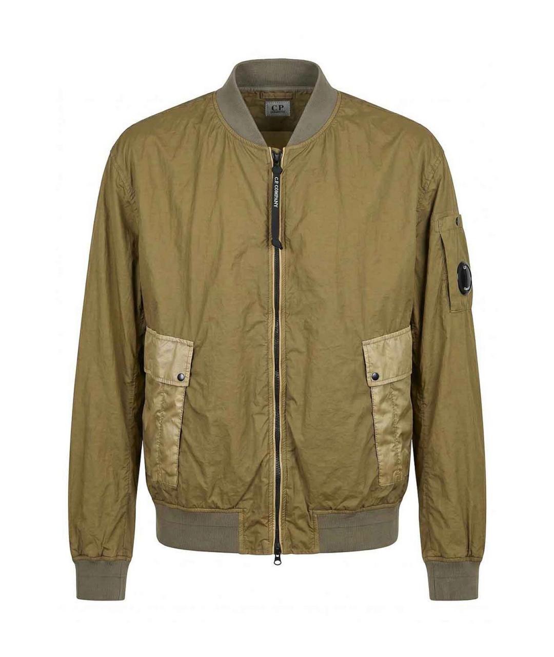 CP COMPANY Зеленая полиамидовая куртка, фото 1