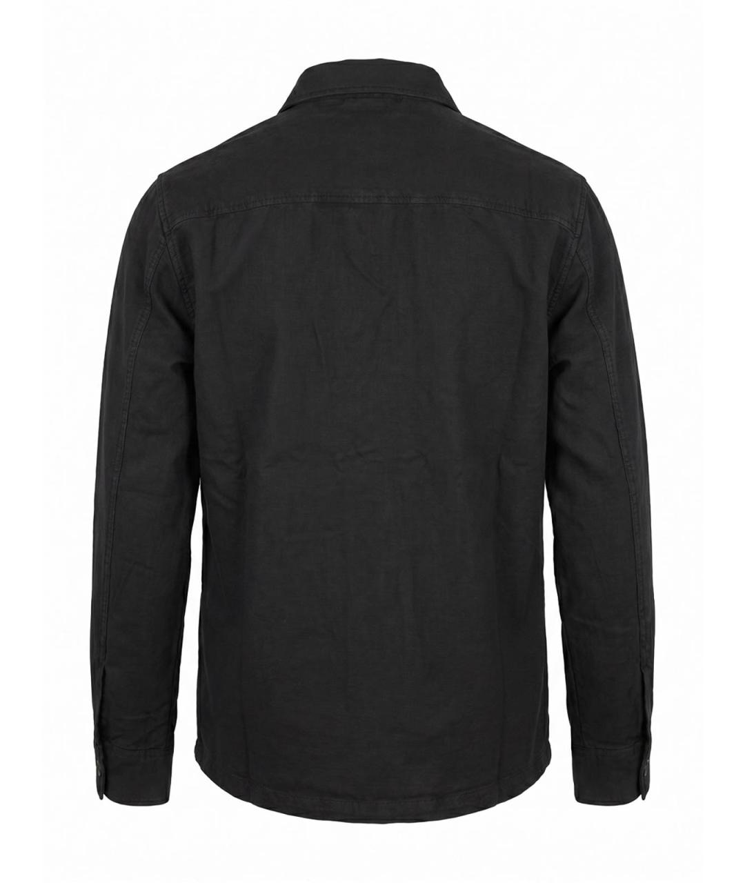 CP COMPANY Черная хлопковая куртка, фото 2