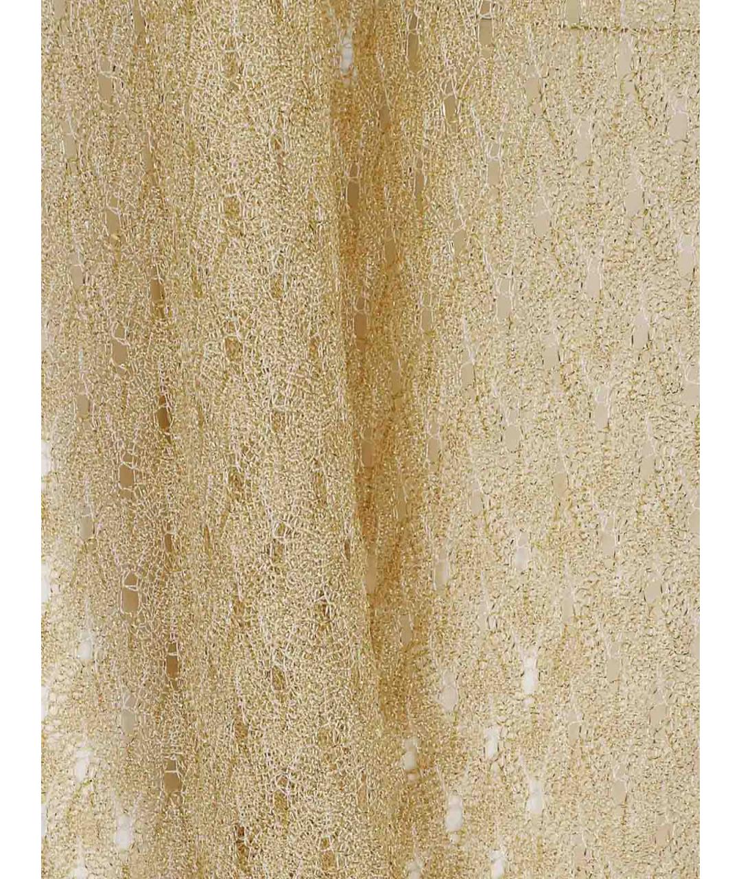 MISSONI Золотая вискозная туника, фото 3