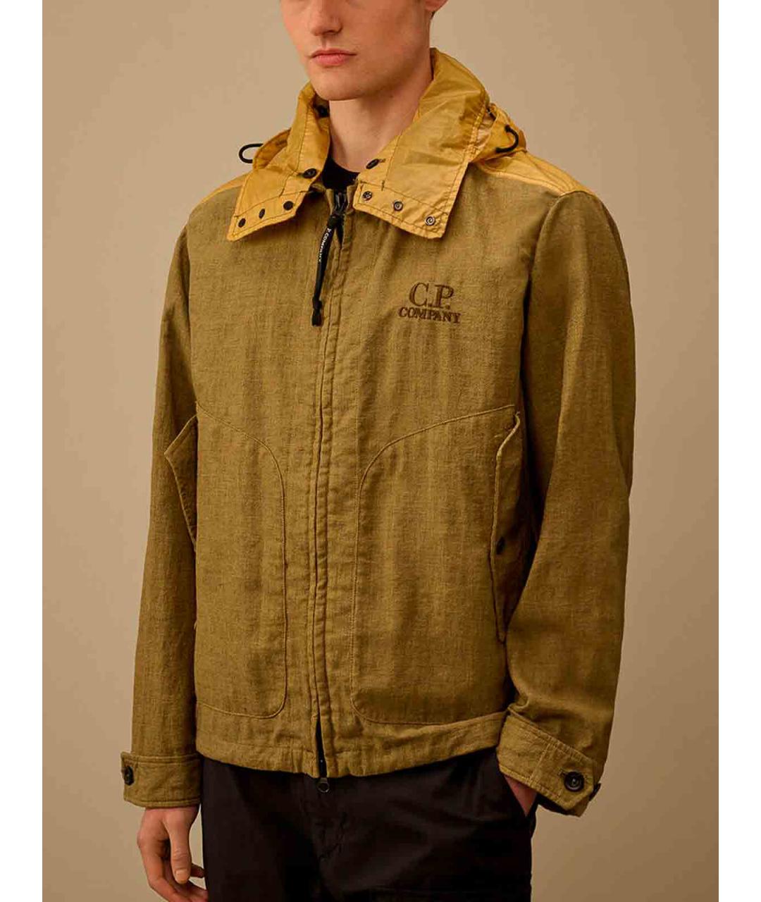 CP COMPANY Зеленая полиамидовая куртка, фото 3