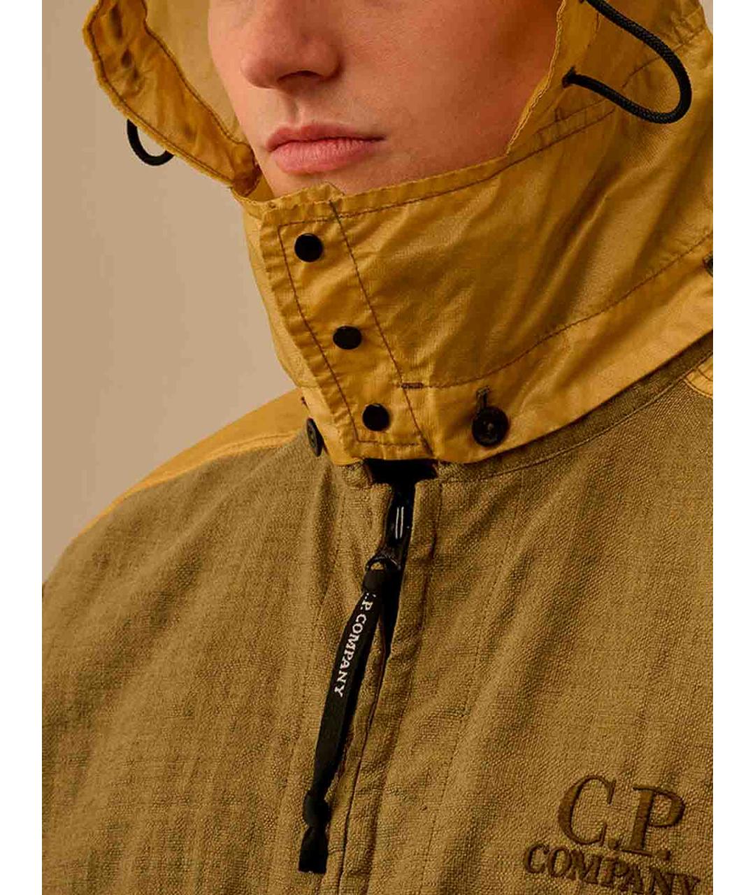 CP COMPANY Зеленая полиамидовая куртка, фото 5
