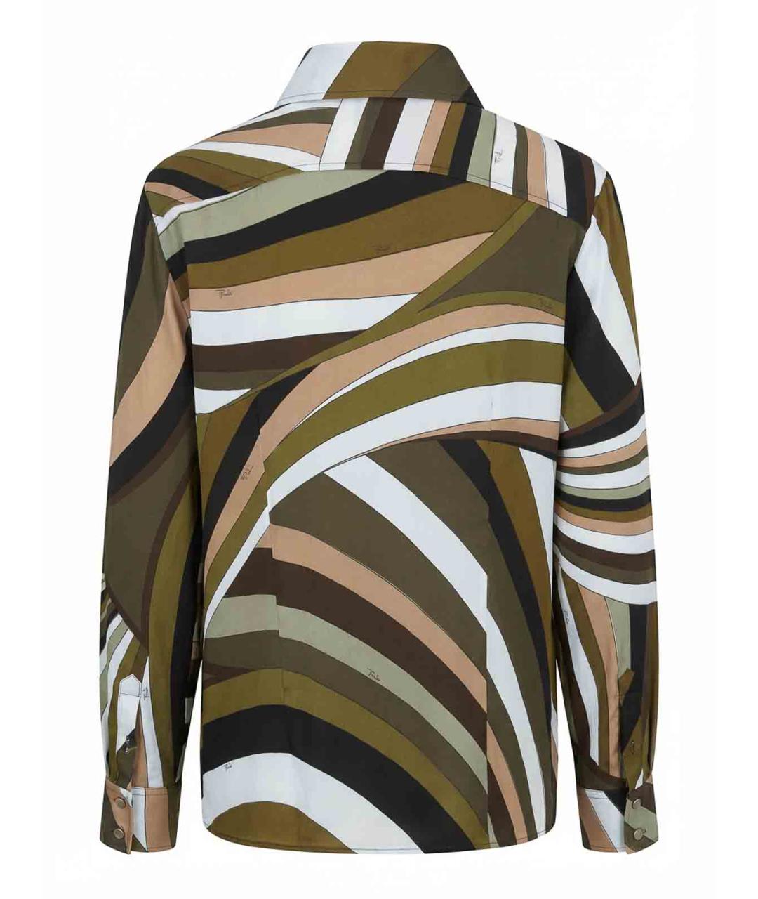 EMILIO PUCCI Мульти вискозная рубашка, фото 2