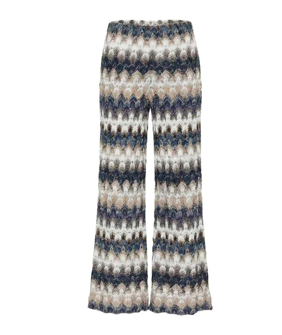 MISSONI Мульти вискозные брюки широкие, фото 1