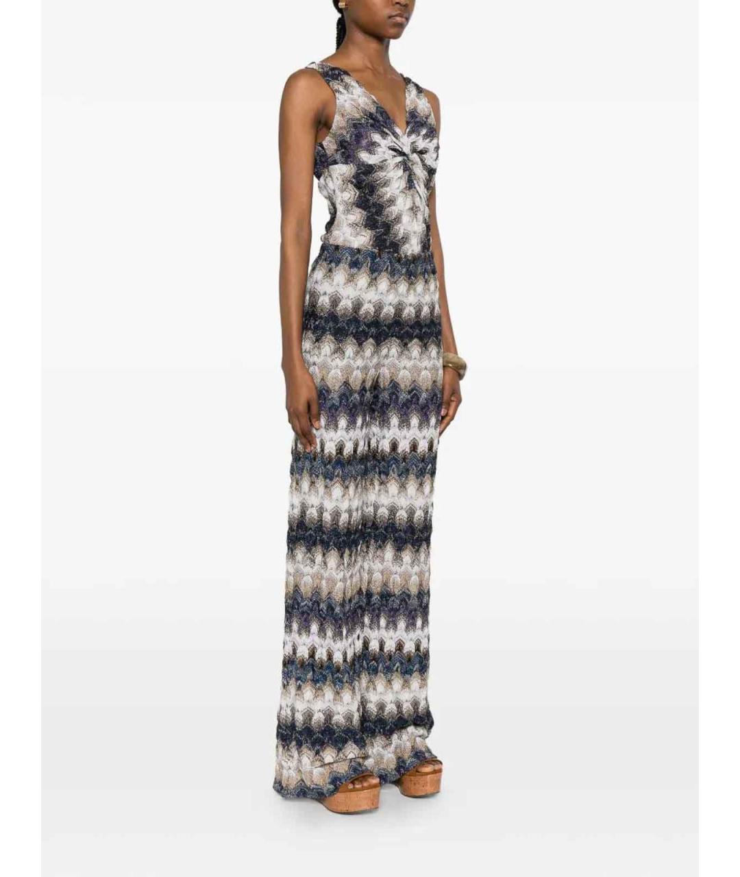 MISSONI Мульти вискозные брюки широкие, фото 4
