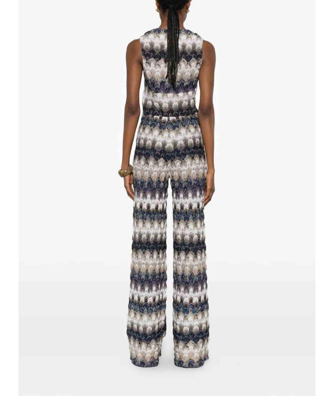 MISSONI Мульти вискозные брюки широкие, фото 5