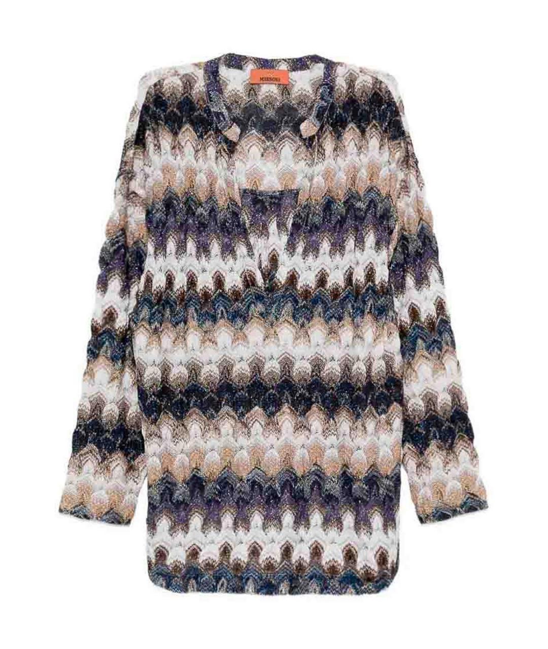 MISSONI Мульти вискозная блузы, фото 1