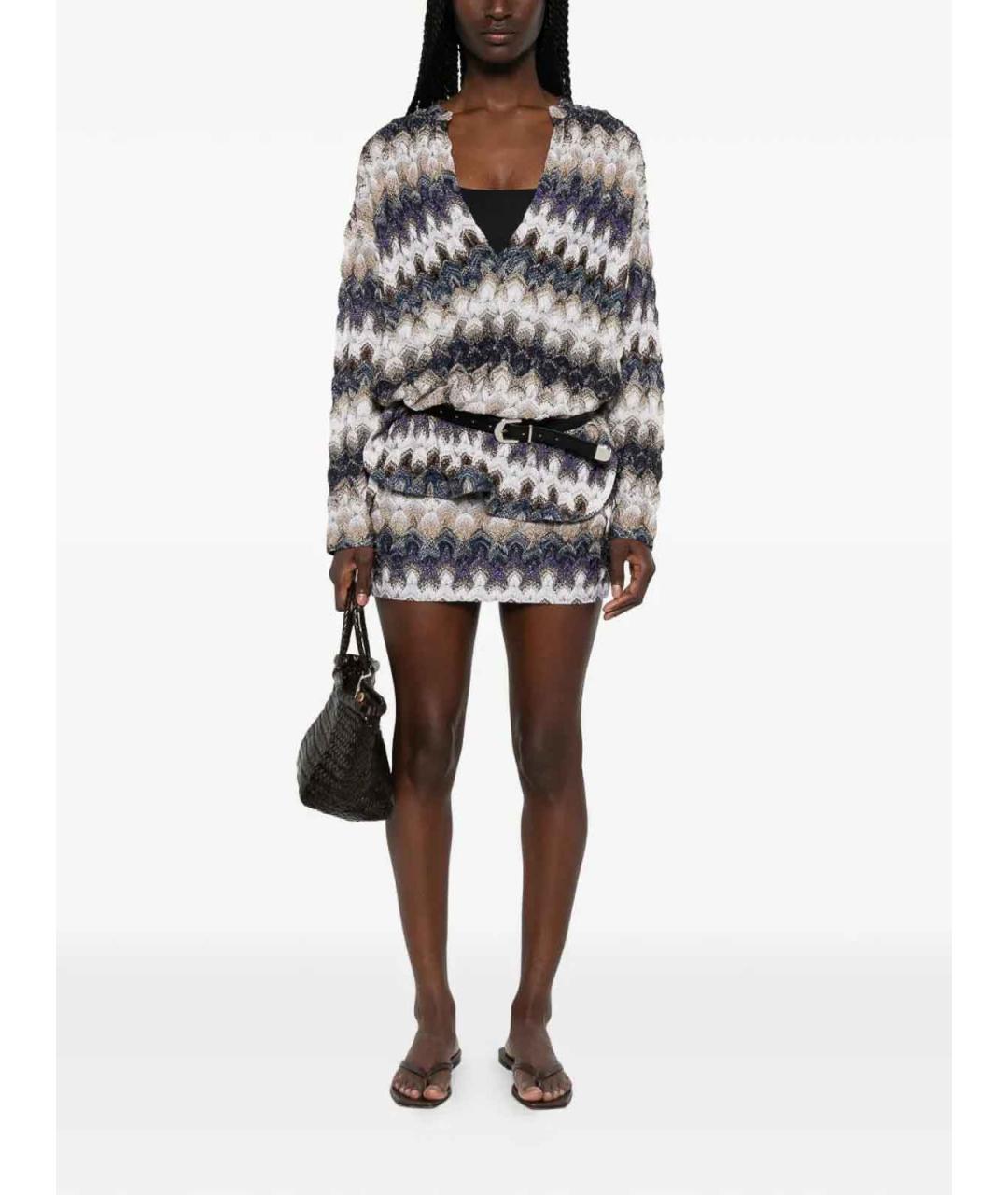 MISSONI Мульти вискозная блузы, фото 2