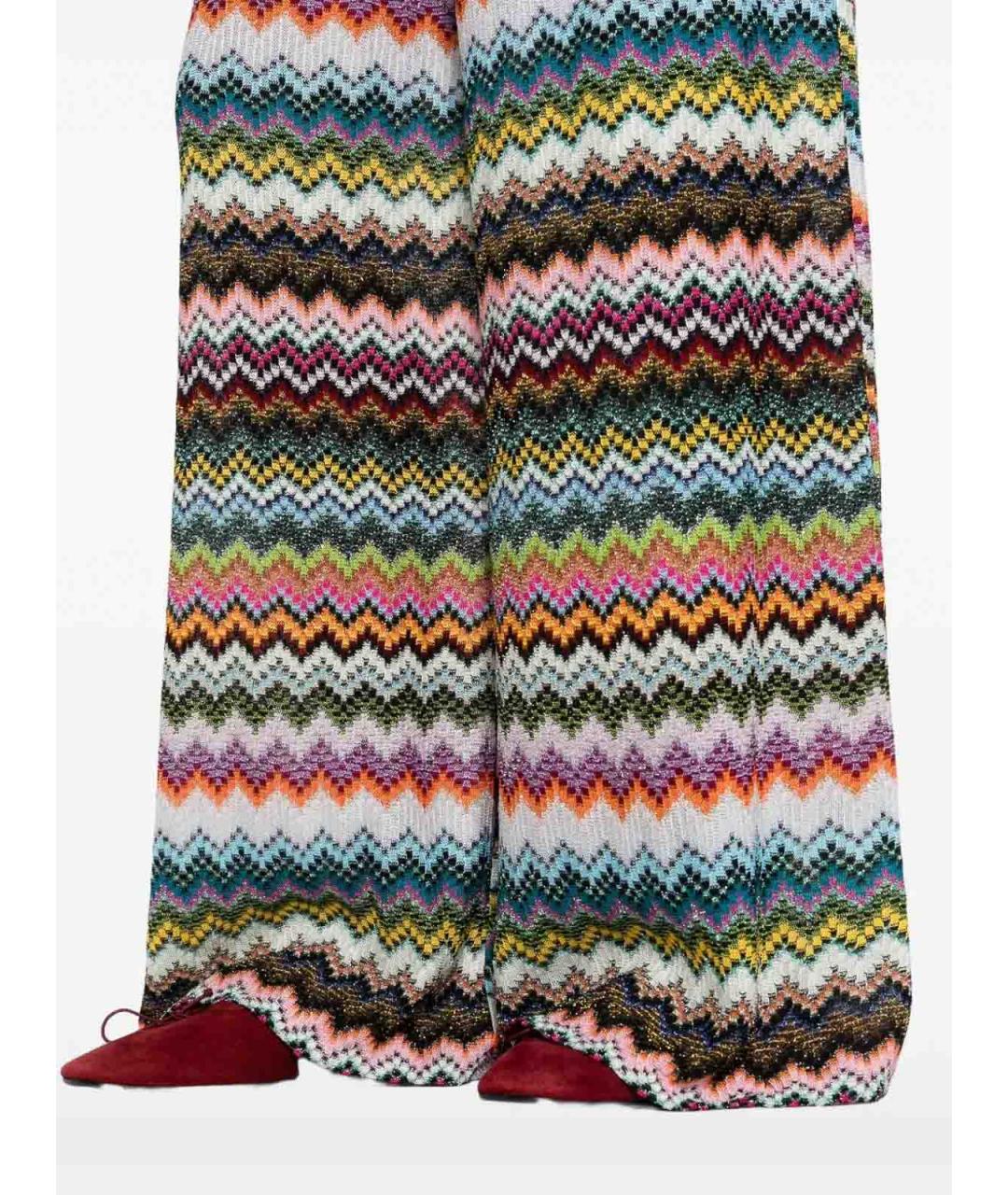 MISSONI Мульти вискозные брюки широкие, фото 5
