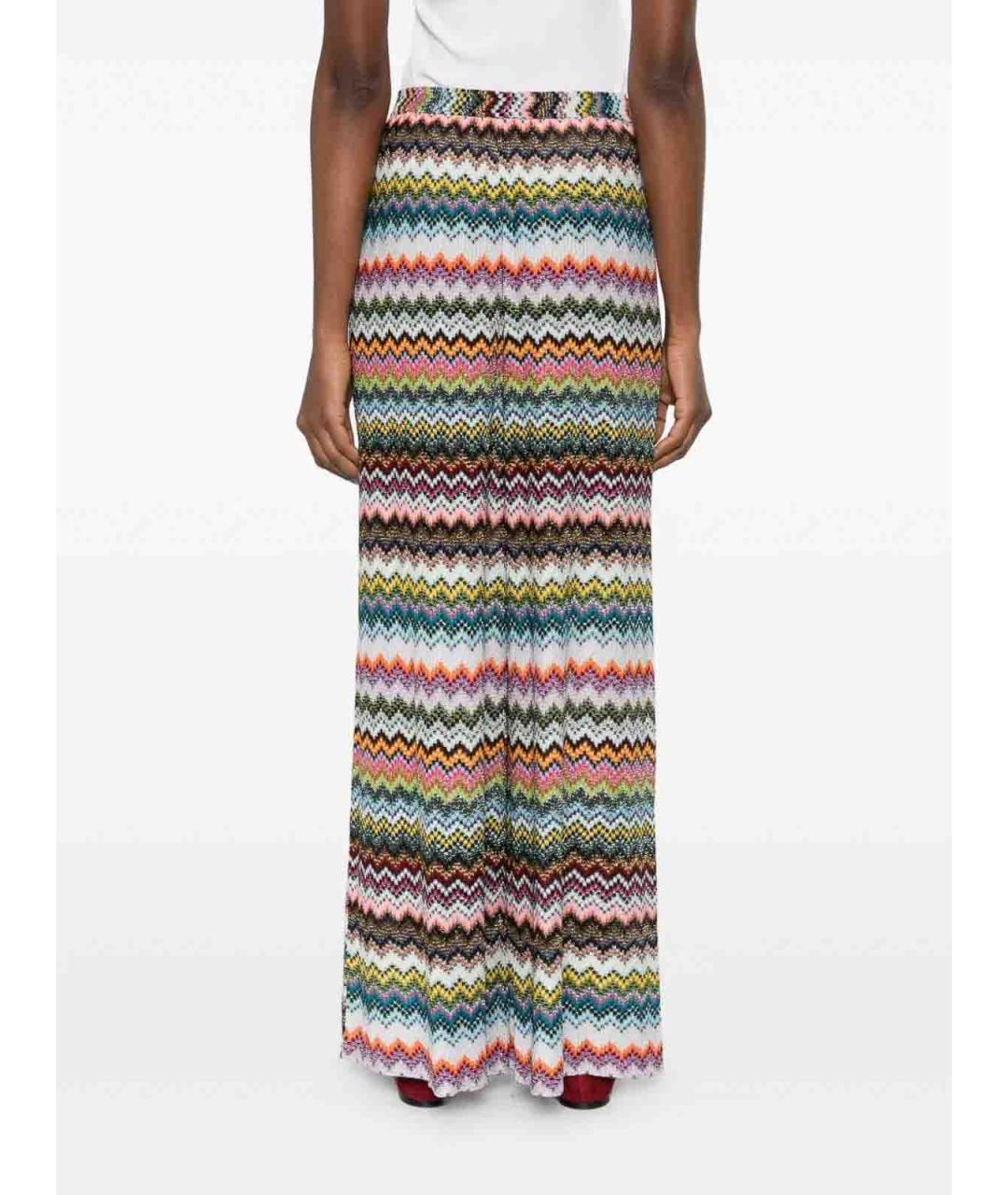 MISSONI Мульти вискозные брюки широкие, фото 4