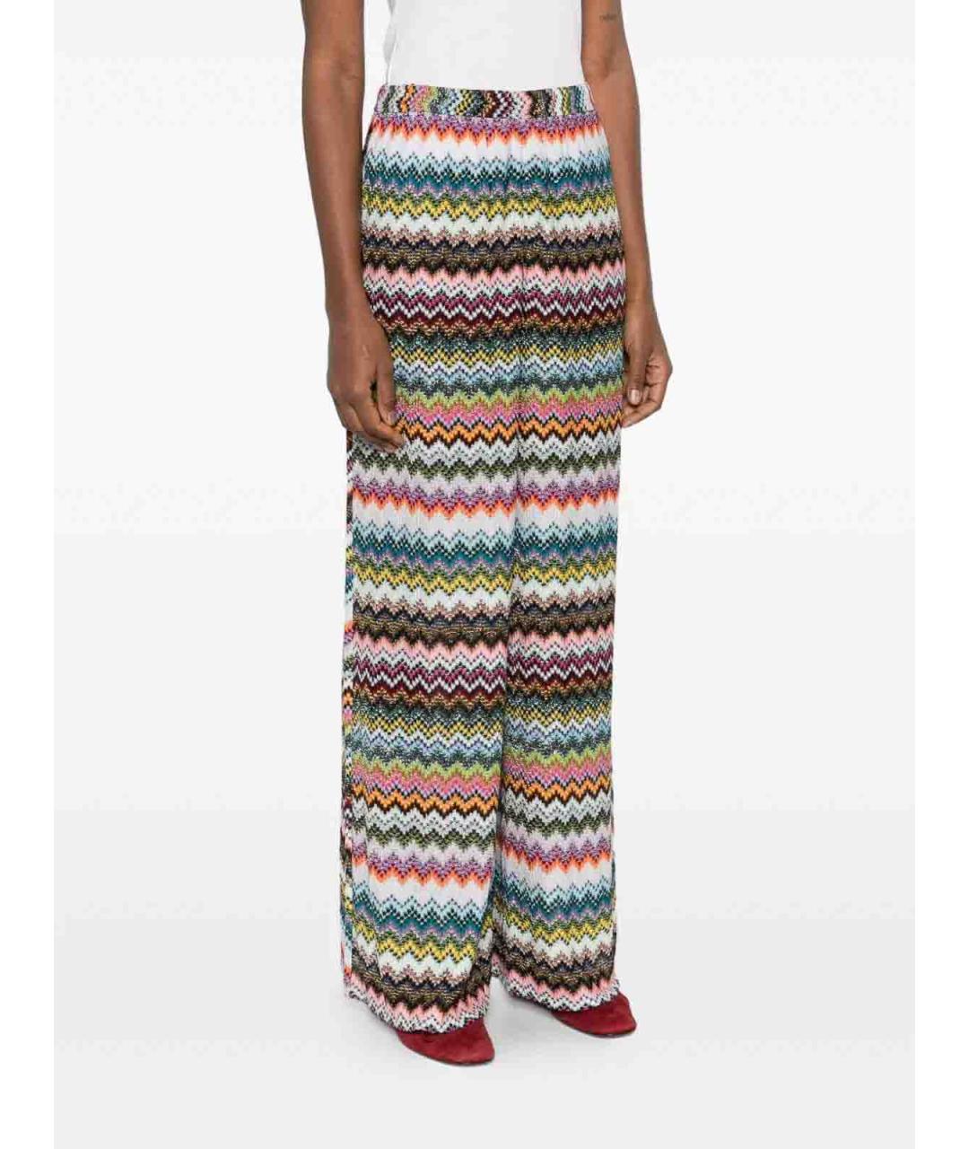 MISSONI Мульти вискозные брюки широкие, фото 3