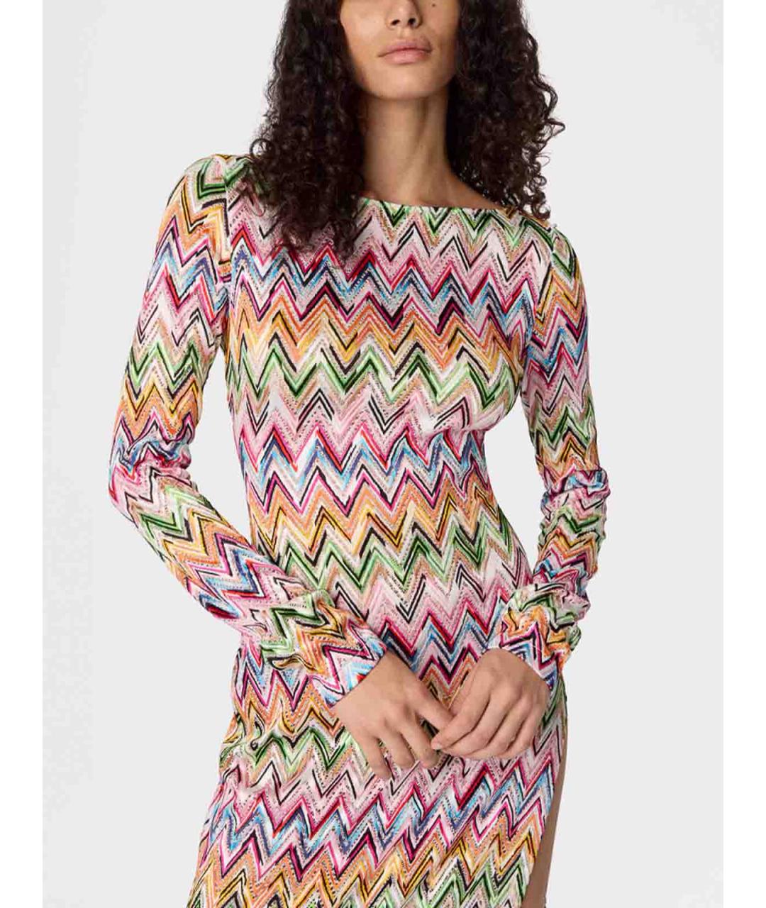 MISSONI Мульти полиамидовая туника, фото 5