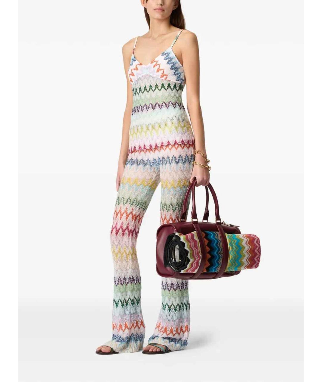 MISSONI Мульти вискозные брюки широкие, фото 2