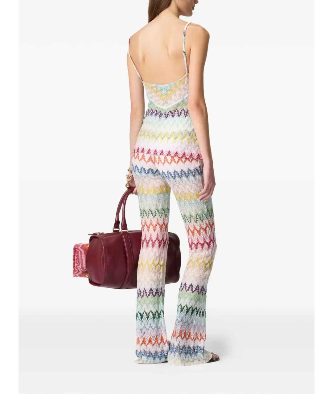 MISSONI Мульти вискозные брюки широкие, фото 4