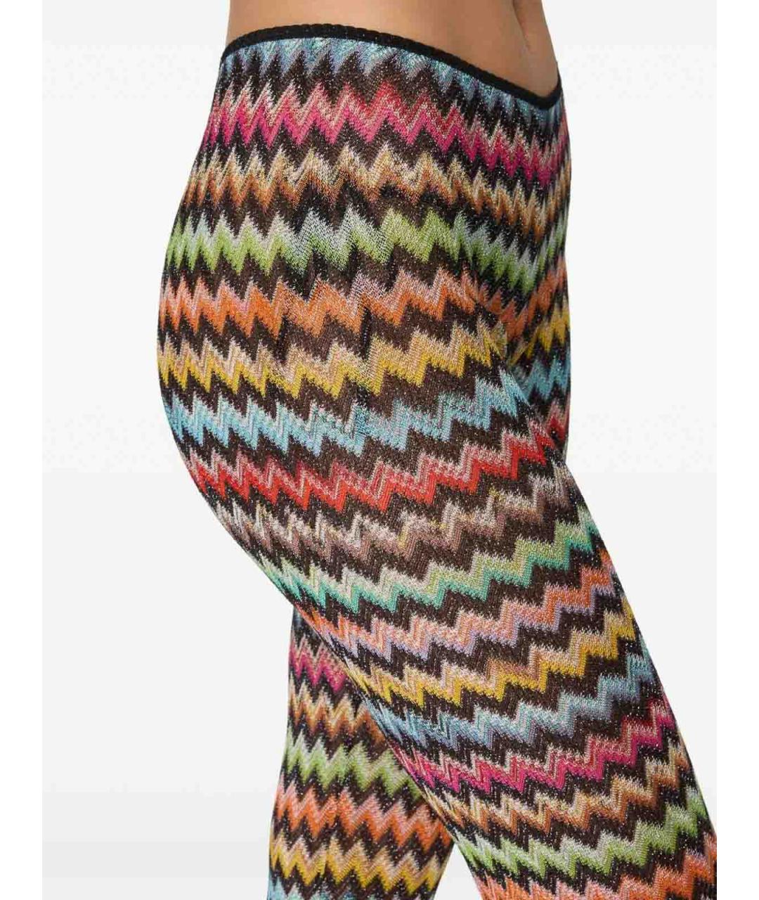 MISSONI Мульти вискозные прямые брюки, фото 3