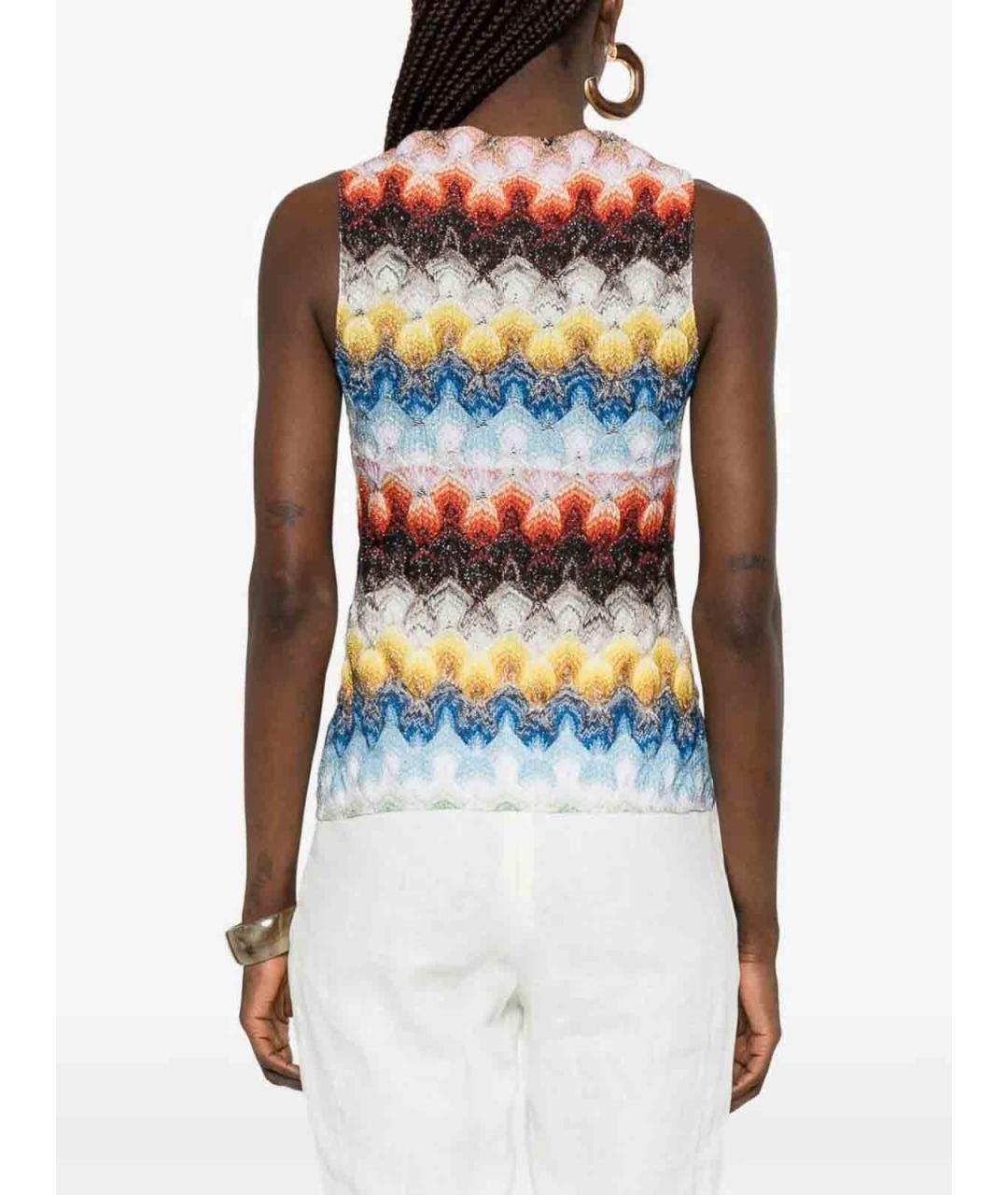 MISSONI Мульти вискозная майка, фото 4