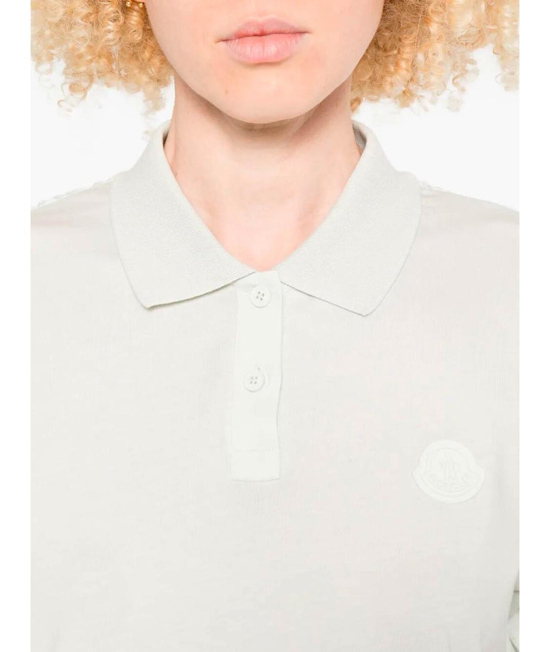 MONCLER Белая футболка, фото 4
