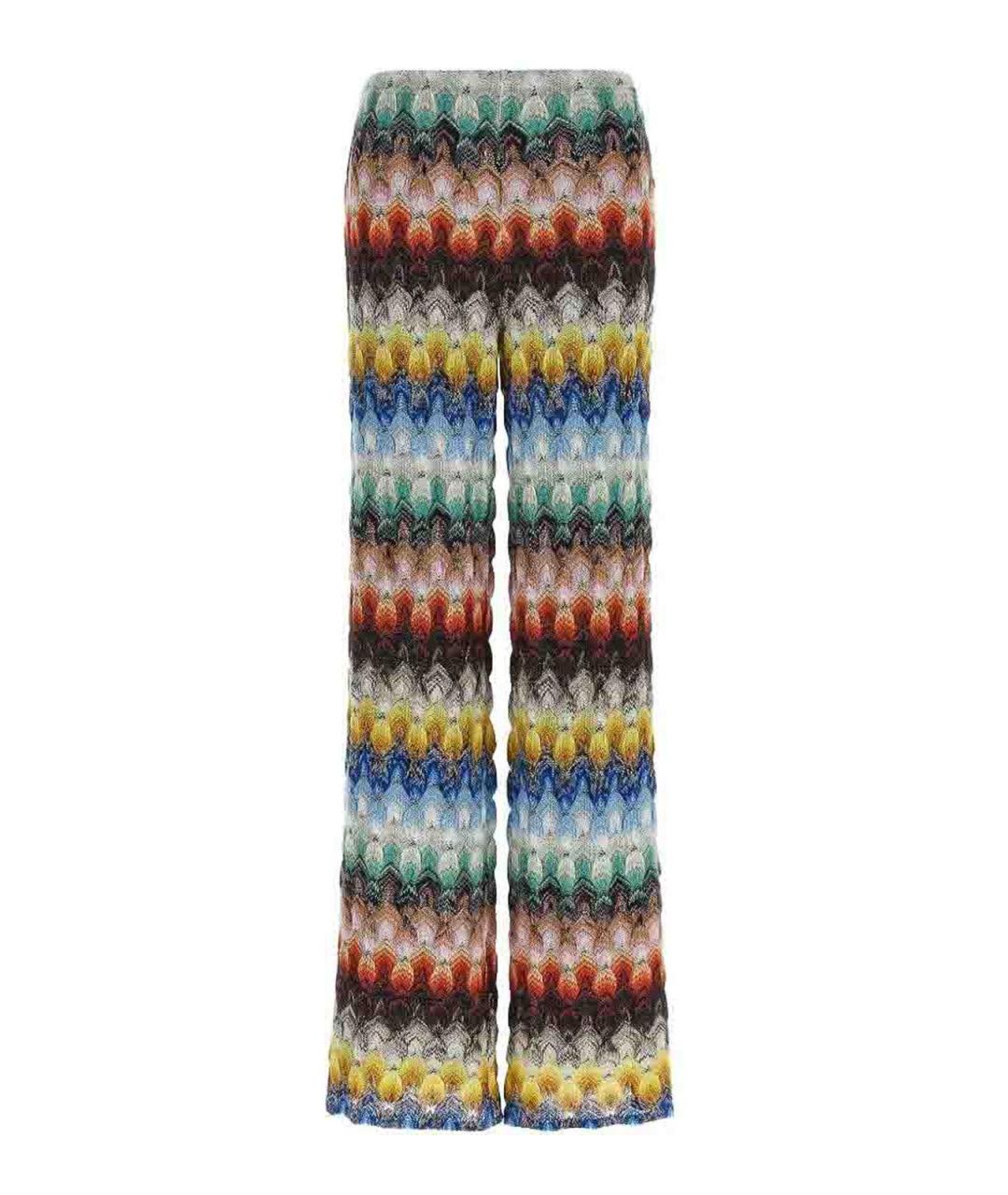 MISSONI Мульти вискозные брюки широкие, фото 1