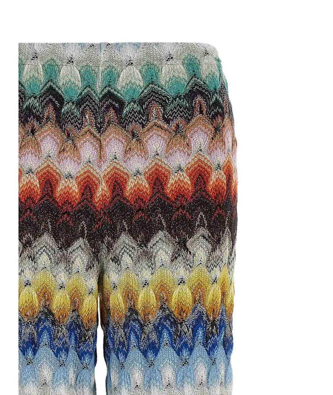 MISSONI Мульти вискозные брюки широкие, фото 3