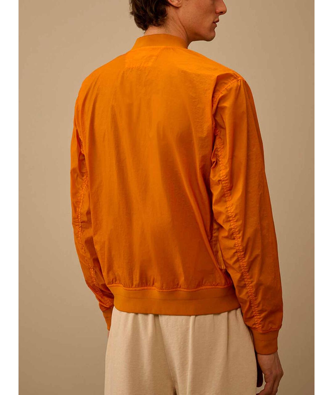 CP COMPANY Оранжевая полиамидовая куртка, фото 4