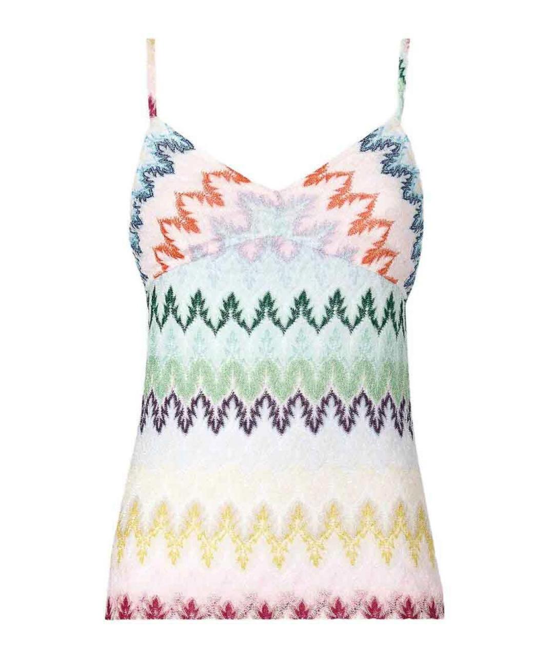 MISSONI Мульти вискозная майка, фото 1