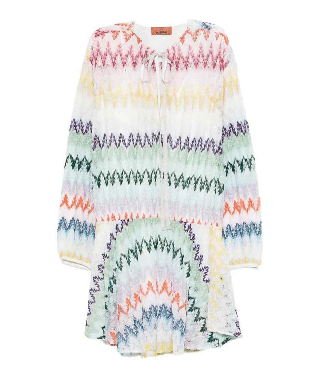 MISSONI Мульти вискозное повседневное платье, фото 1