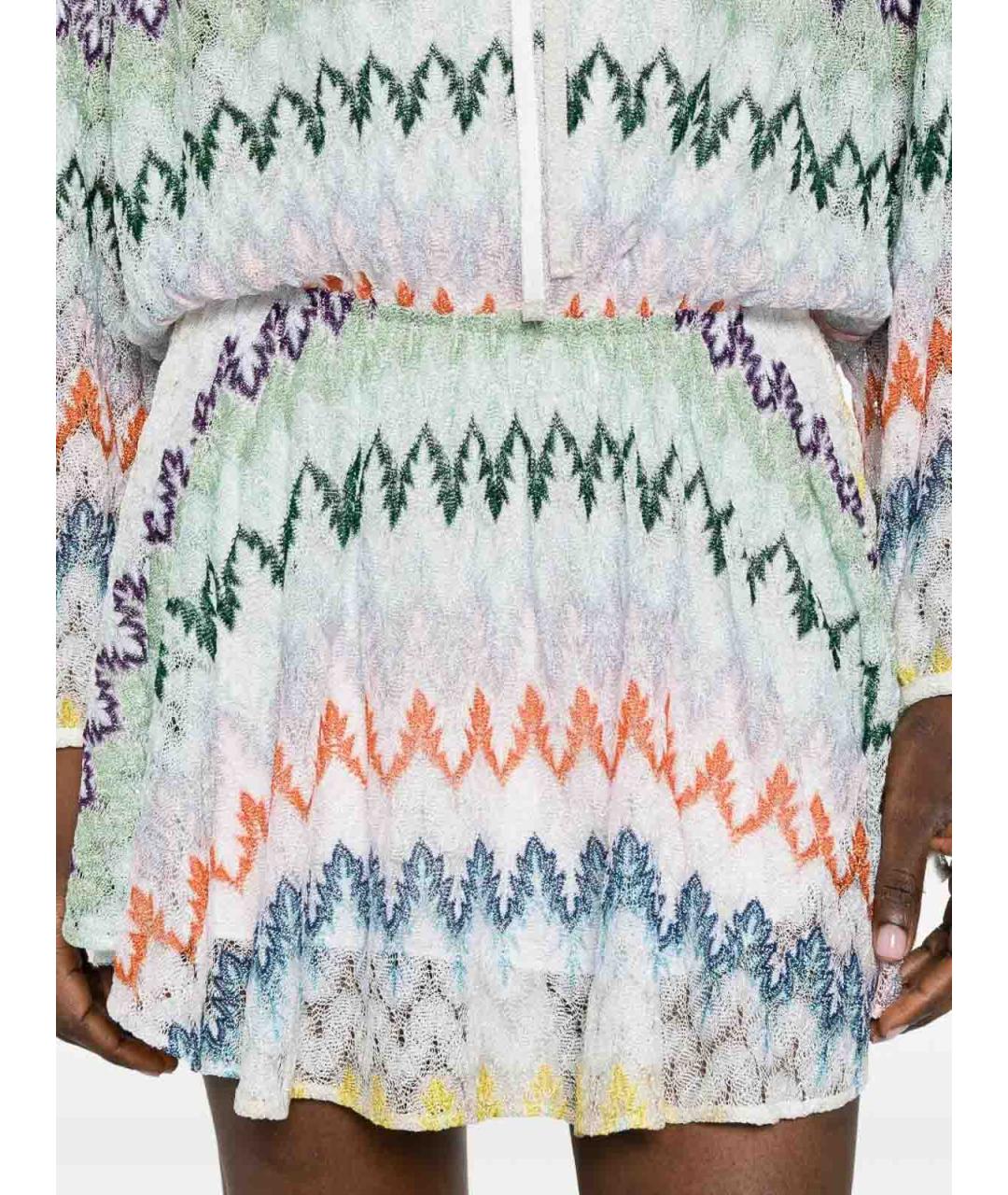 MISSONI Мульти вискозное повседневное платье, фото 4