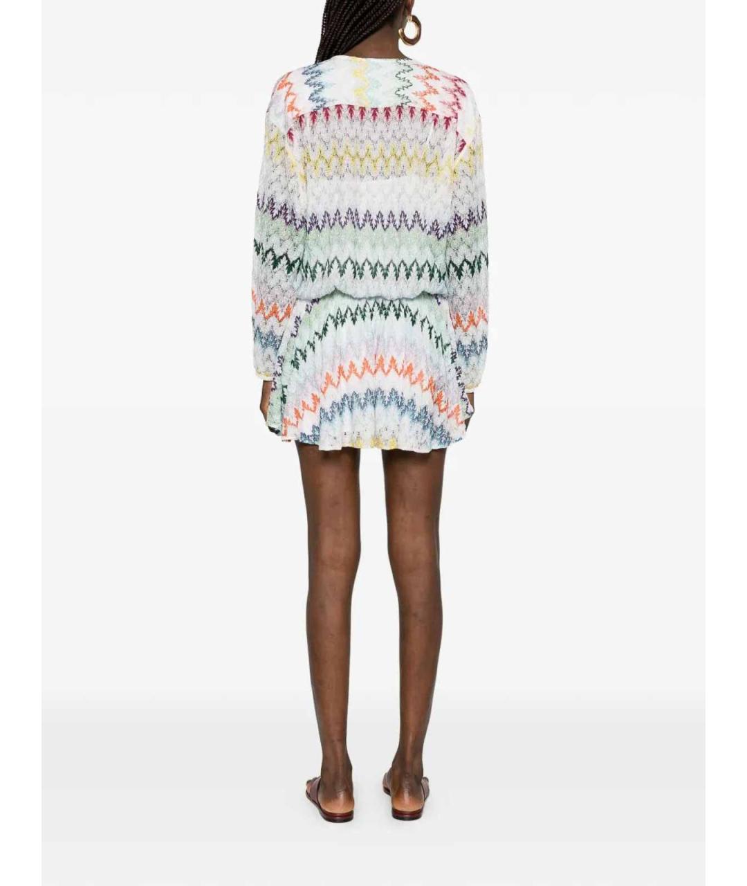 MISSONI Мульти вискозное повседневное платье, фото 5
