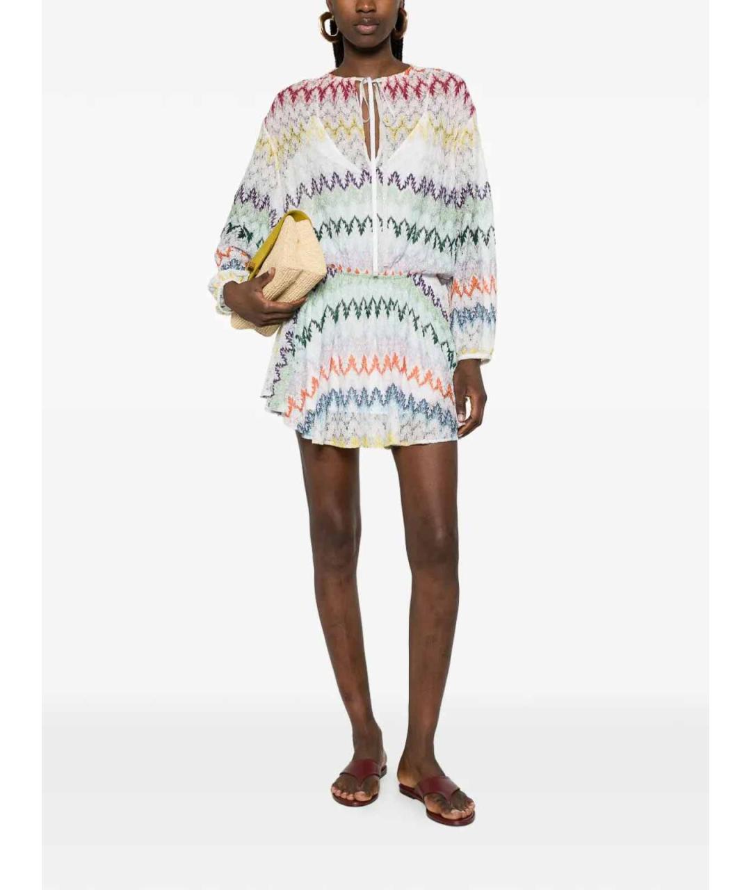 MISSONI Мульти вискозное повседневное платье, фото 2
