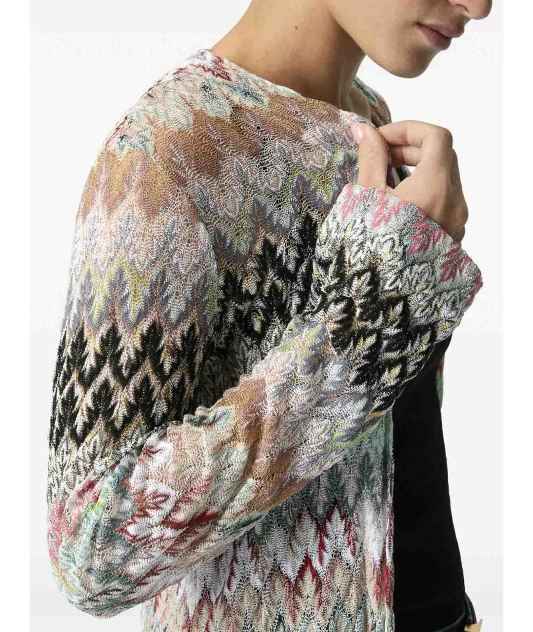 MISSONI Мульти хлопковый кардиган, фото 3