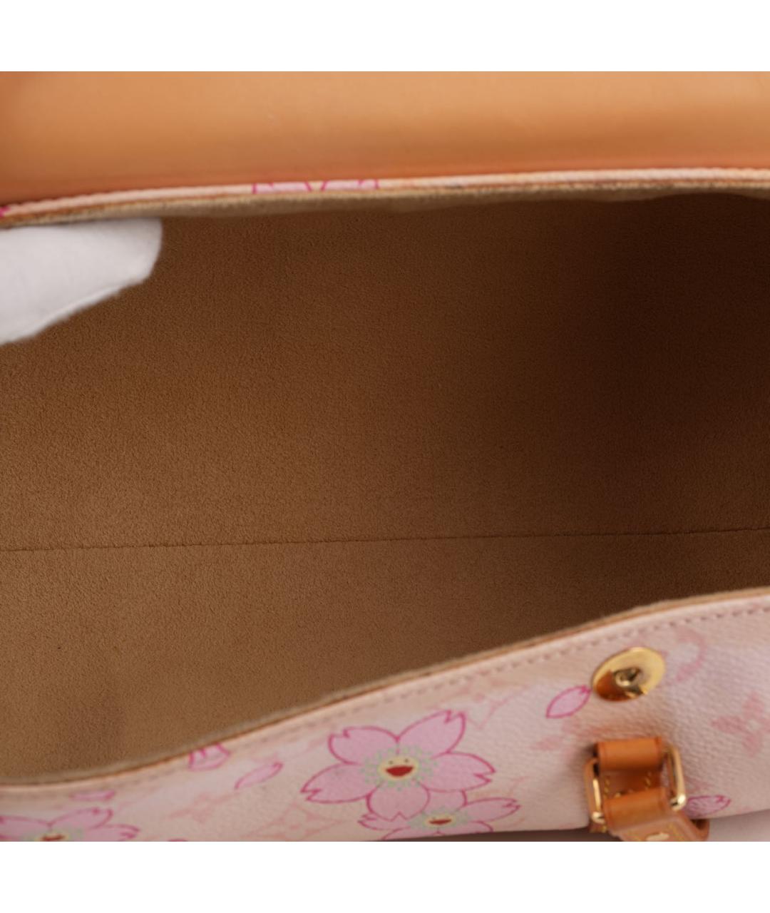 LOUIS VUITTON Розовая сумка через плечо, фото 8