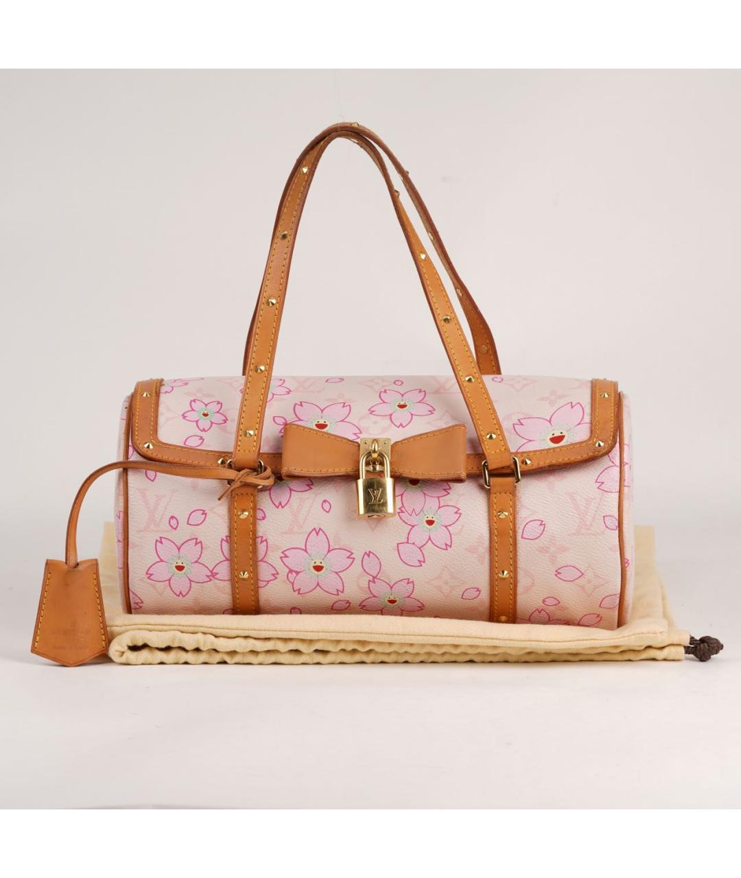 LOUIS VUITTON Розовая сумка через плечо, фото 2