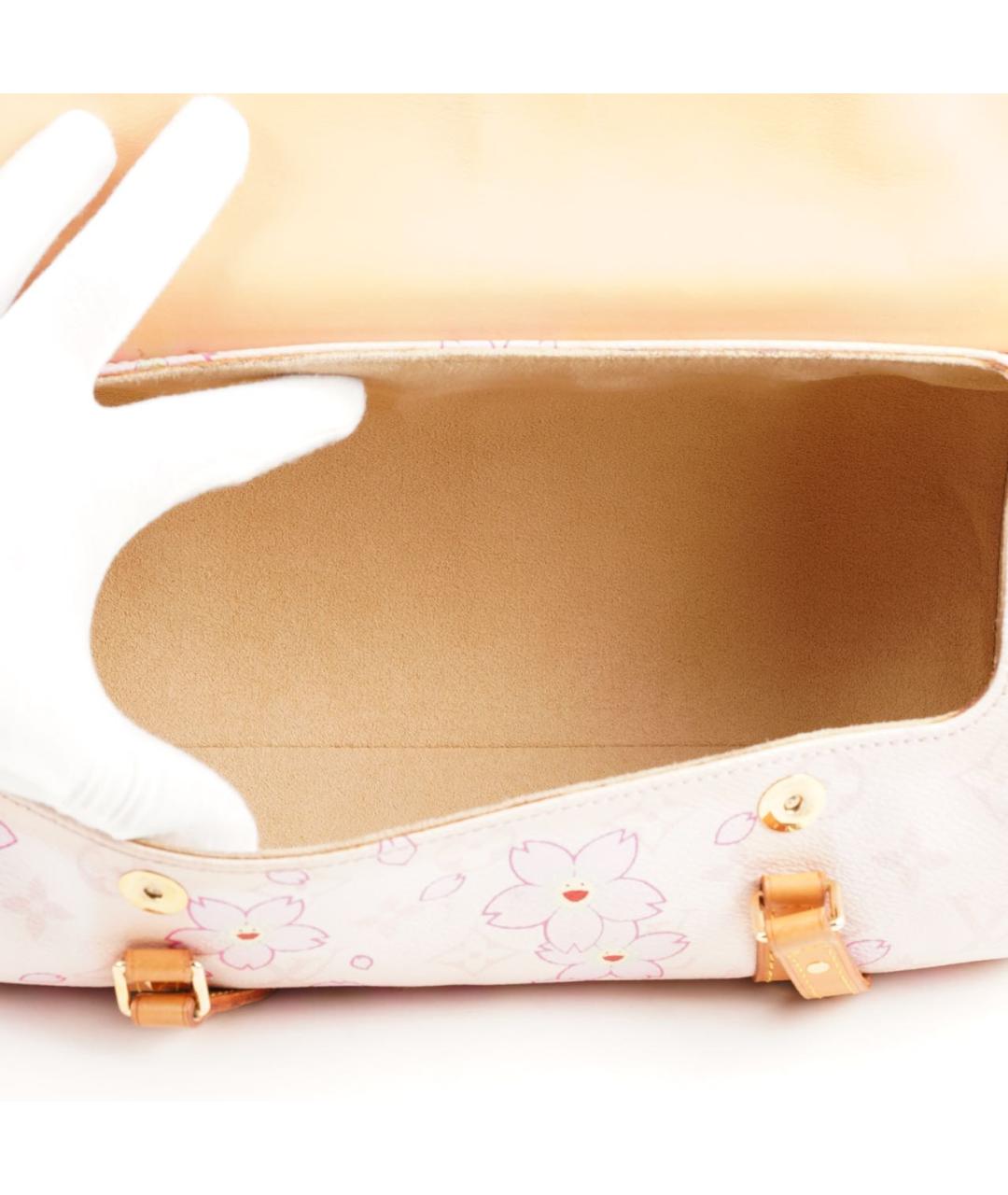 LOUIS VUITTON Розовая сумка через плечо, фото 7