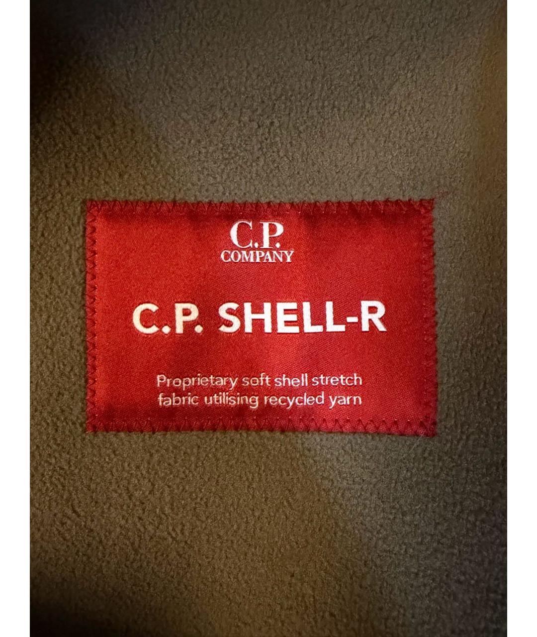 CP COMPANY Хаки полиэстеровая куртка, фото 7
