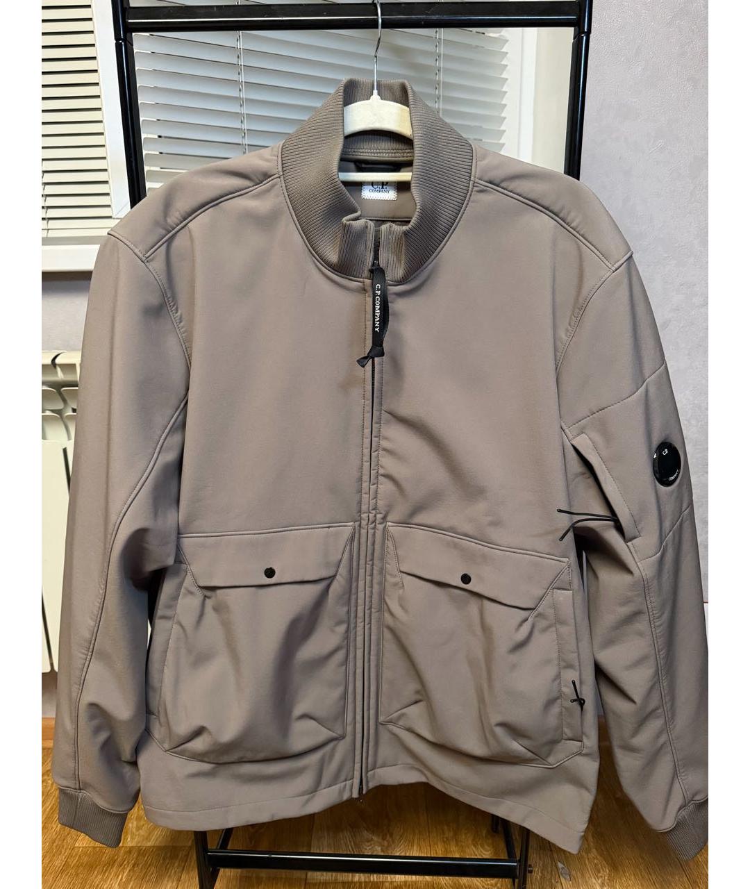 CP COMPANY Хаки полиэстеровая куртка, фото 8