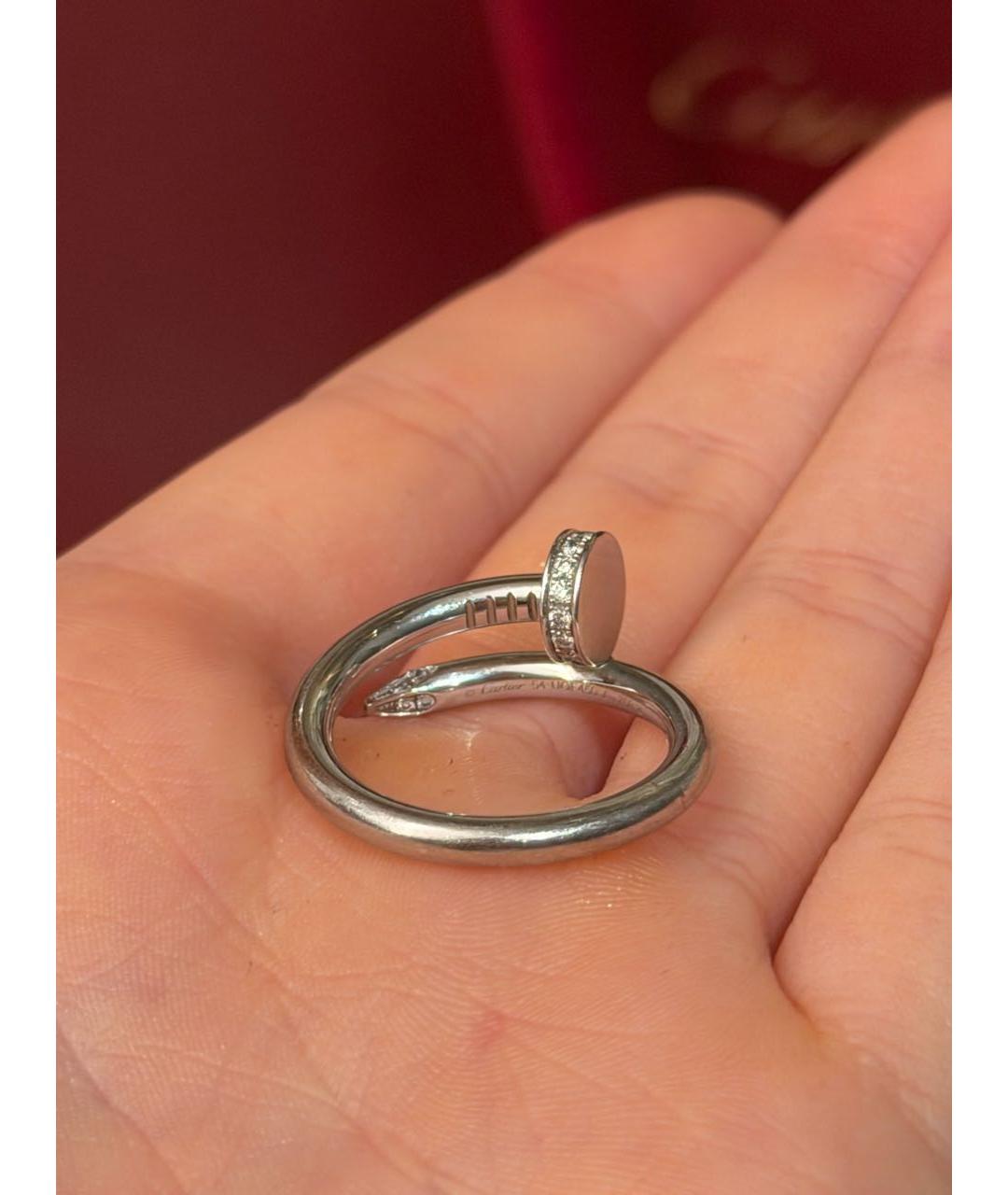 CARTIER Белое кольцо из белого золота, фото 2