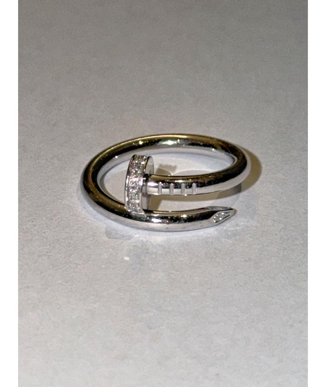 CARTIER Белое кольцо из белого золота, фото 7