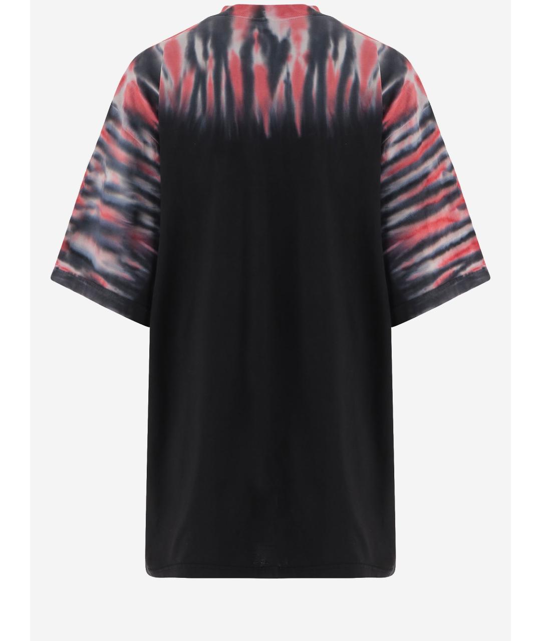 BALENCIAGA Мульти хлопковая футболка, фото 2
