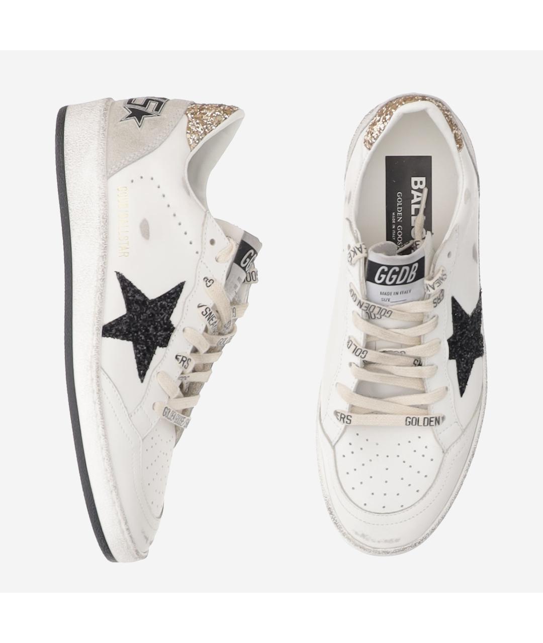 GOLDEN GOOSE Мульти кожаные кеды, фото 3
