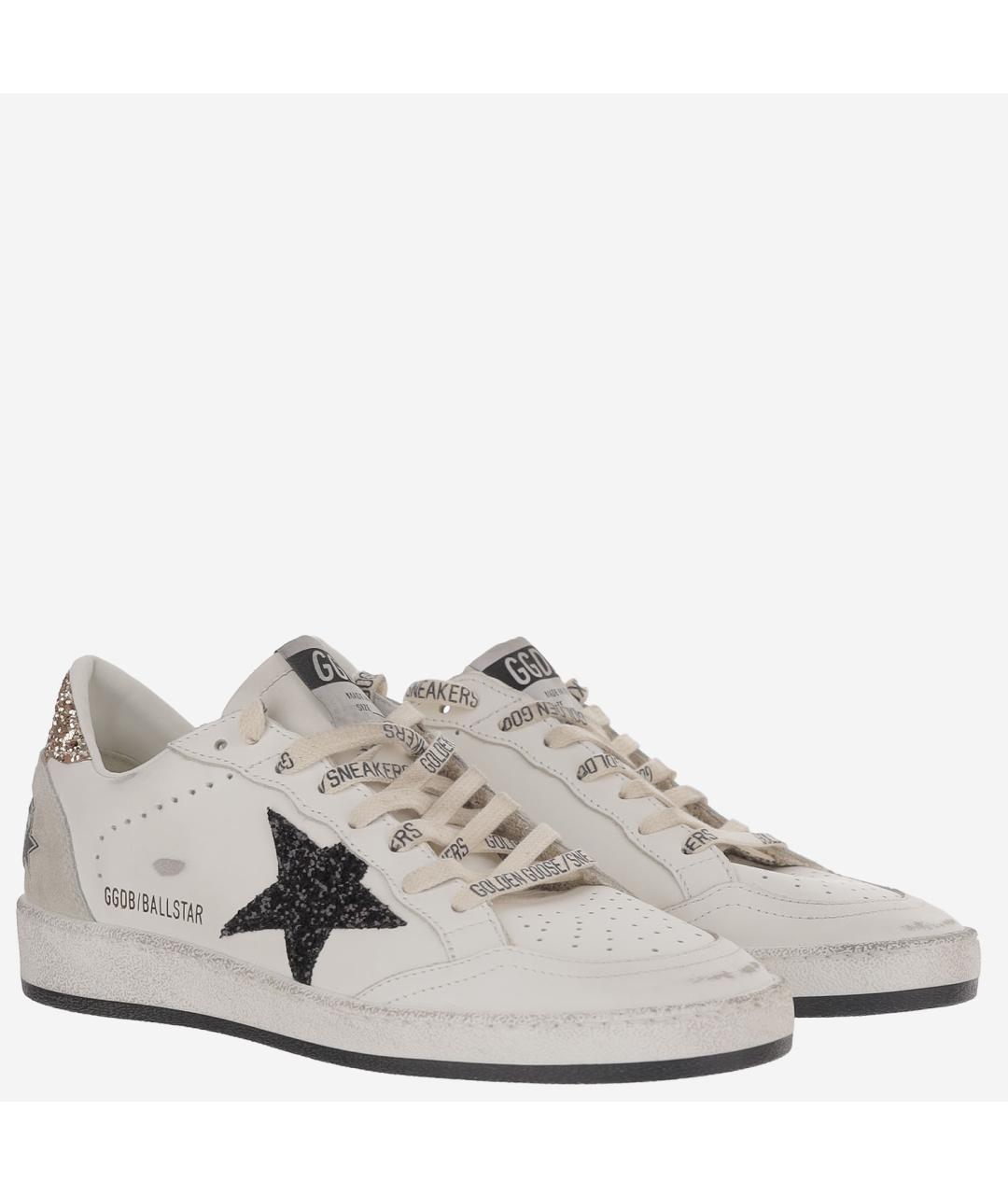GOLDEN GOOSE Мульти кожаные кеды, фото 2