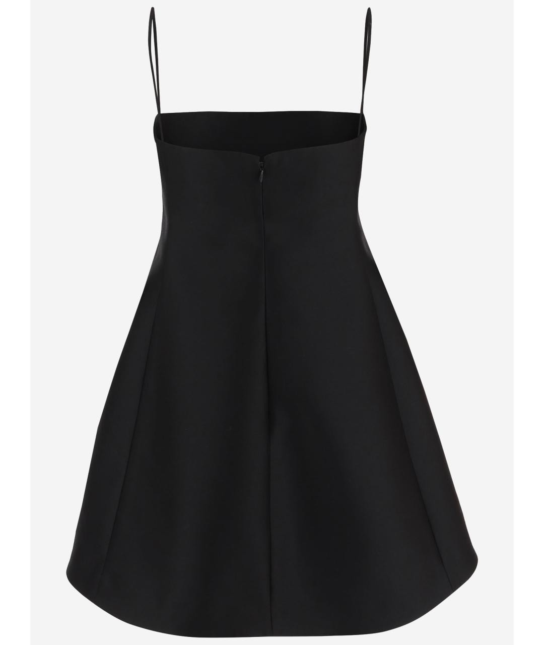 BALENCIAGA Черное шерстяное платье, фото 2