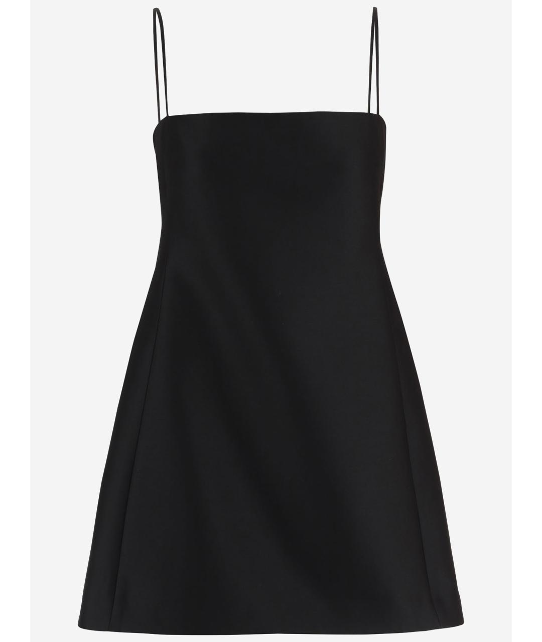 BALENCIAGA Черное шерстяное платье, фото 4