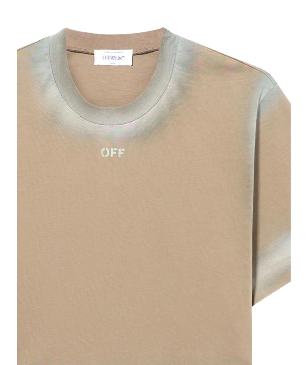 OFF-WHITE Мульти хлопковая футболка, фото 2