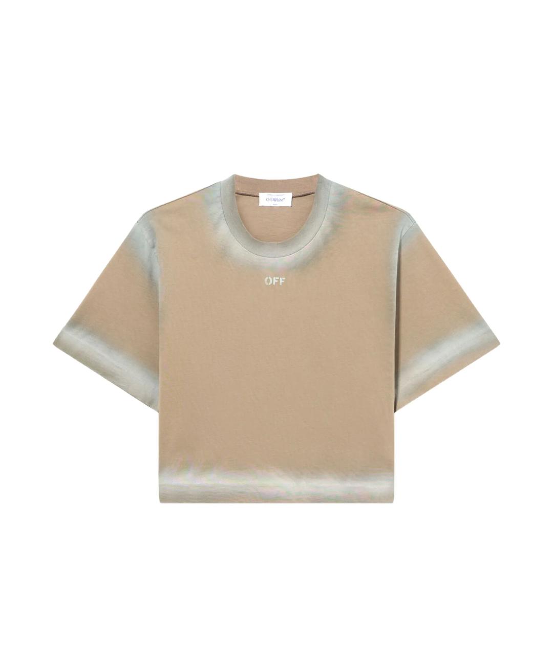 OFF-WHITE Мульти хлопковая футболка, фото 1