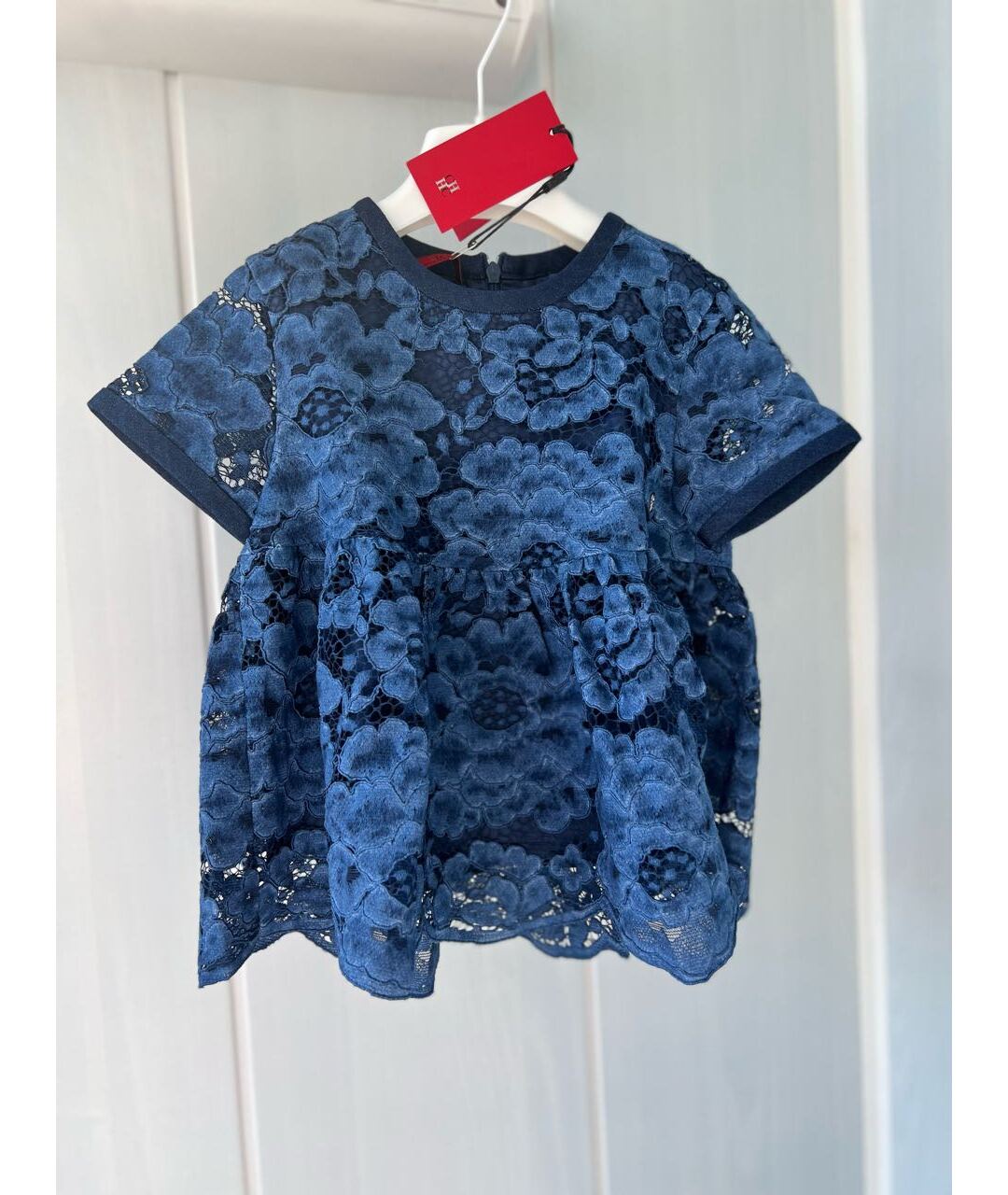 CAROLINA HERRERA Темно-синий хлопковый детская футболка / топ, фото 7