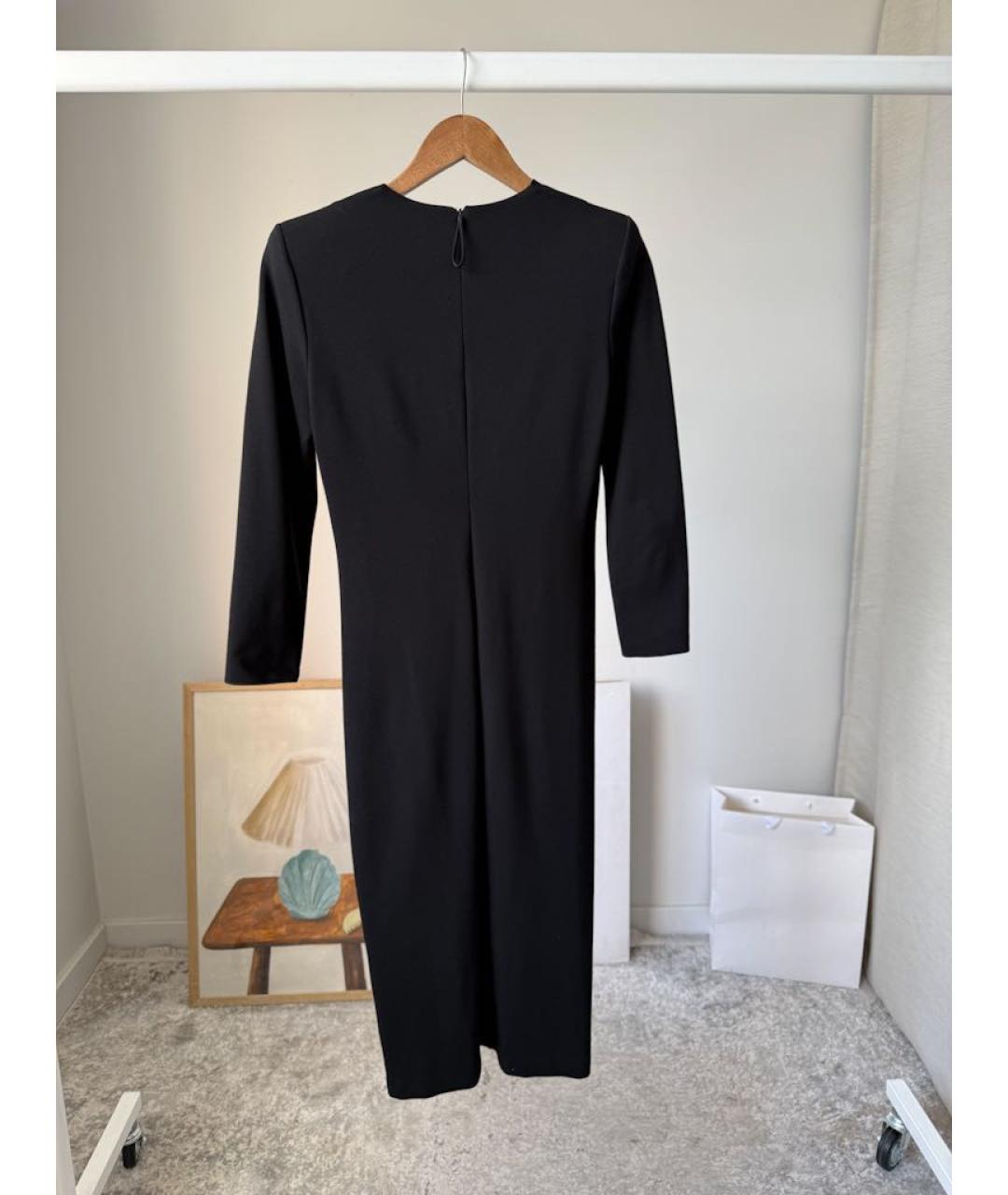 GIORGIO ARMANI Черное повседневное платье, фото 2